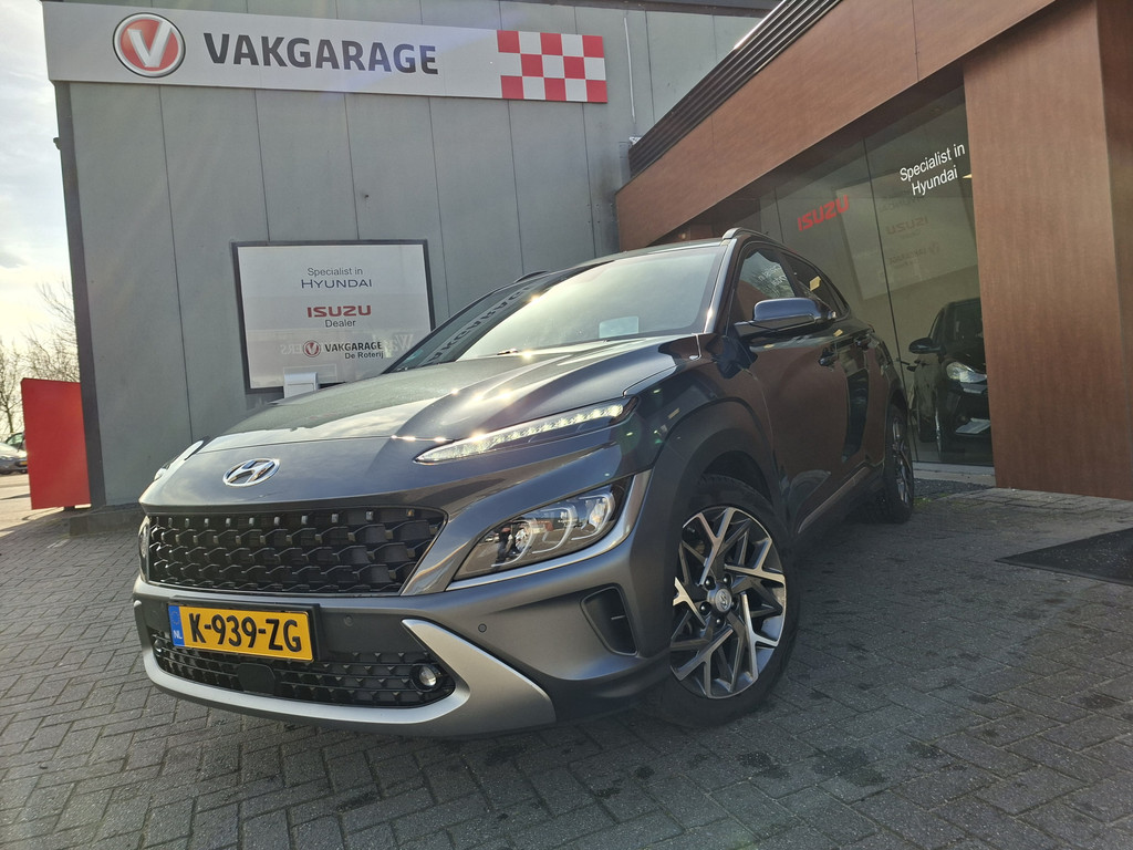 Hyundai Kona 1.6 GDI HEV Premium | Lederen bekleding | Stoel/stuur verwarming en koeling | Trekhaak 52110332-3.jpg | Auto Toonder